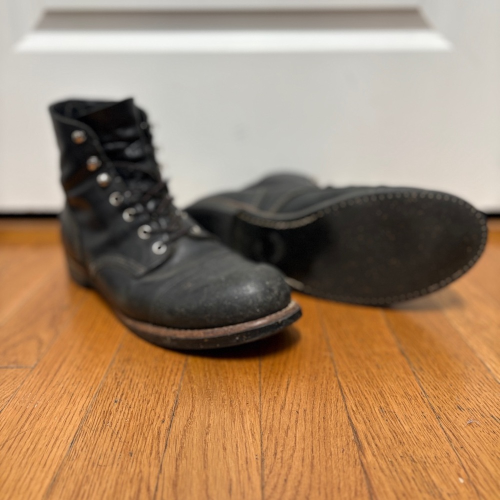 Red Wing Iron Ranger 8114 – Black Harness – 10.5D – Broken In Right - Picture 6 of 9